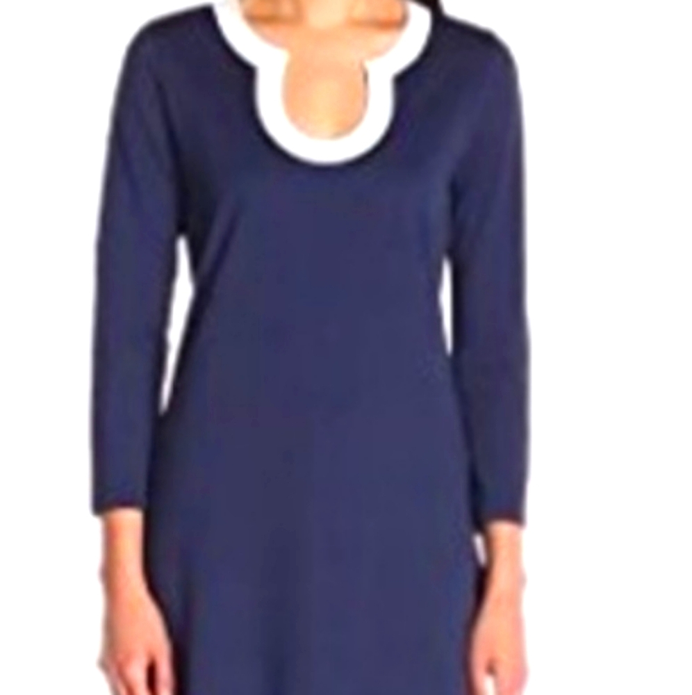 Lilly Pulitzer Marlina Blue Sheath Dress Size XL
